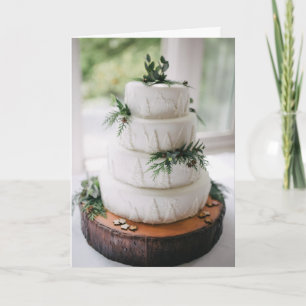 Simple Shabby Chic Lifestyle Wedding Greeting Card