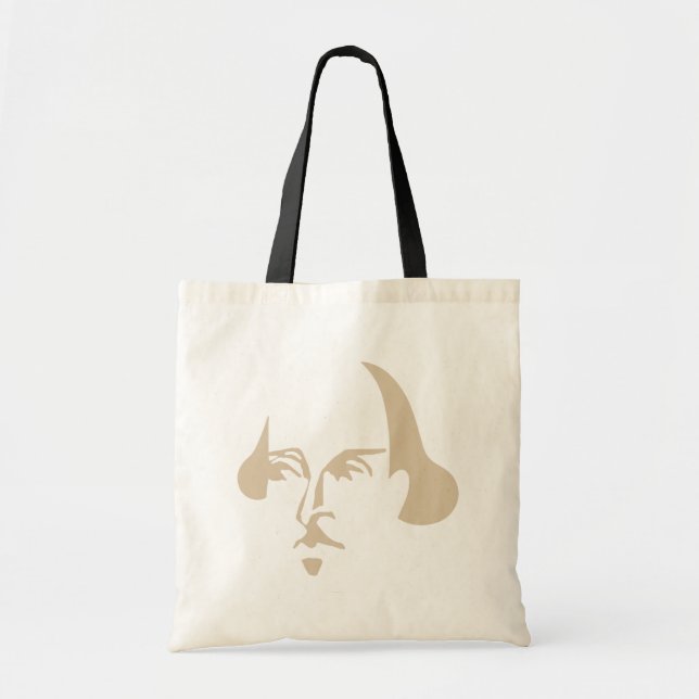 Simple Shakespeare Tote Bag (Front)