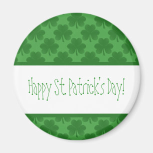 Simple Shamrocks Magnet