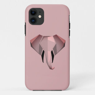 Simple Shapes Geometrics Elephant Head  Case-Mate iPhone Case