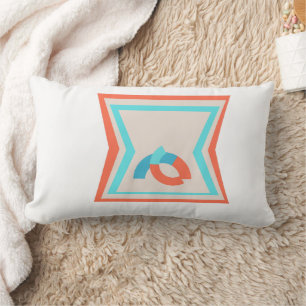 Simple shapes lumbar cushion