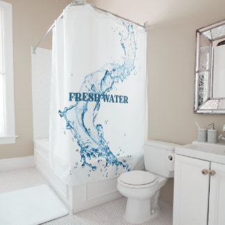 simple shower curtain
