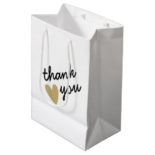 Simple Sincere Thank You Medium Gift Bag