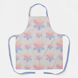Simple Snowflake Apron