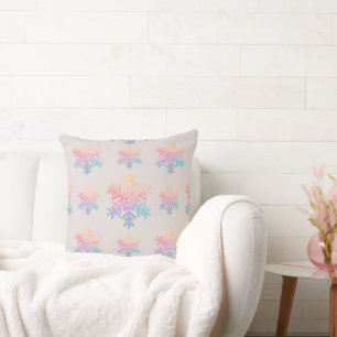 Simple Snowflake Cushion