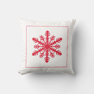 Simple Snowflake Cushion