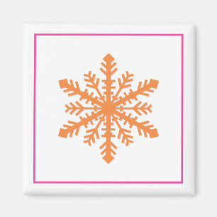 Simple Snowflake Magnet