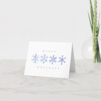 Simple Snowflake Seasonal Card