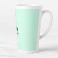 Simple solid colour add name text monogram