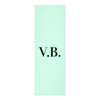 Simple solid colour add name text monogram
