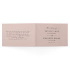 Simple Solid Colour Light Blush Pink Wedding