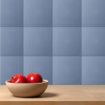 Simple solid colour plain slate blue tile<br><div class="desc">Simple solid colour plain slate blue design.</div>