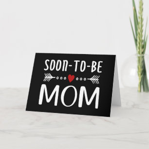 Simple Soon-to-be Mom Mother's Day   Greeting Card