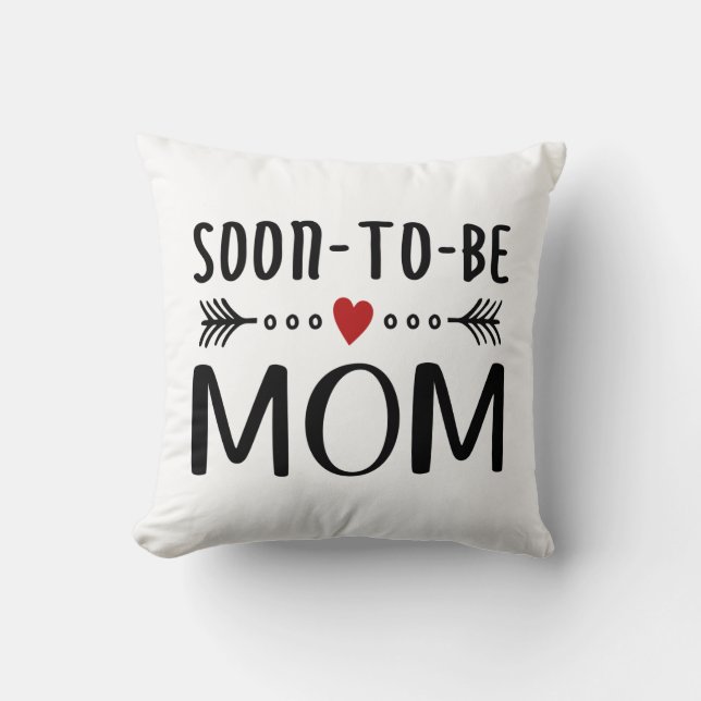 Simple Soon-to-be Mum Mother's Day | Throw Pillow (Front)