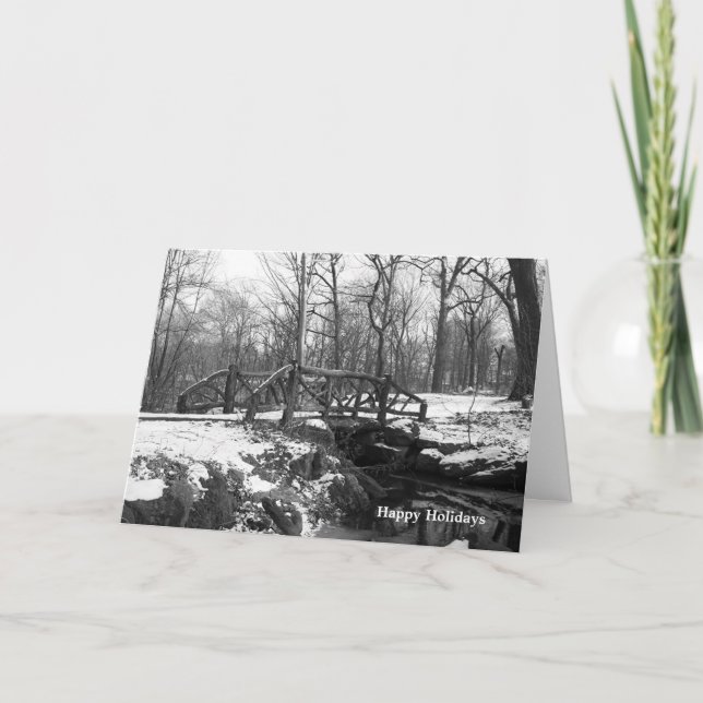 Simple Span Holiday Card (Front)