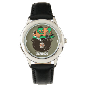 Simple Spooky Halloween Family Ghouls Zombie Watch