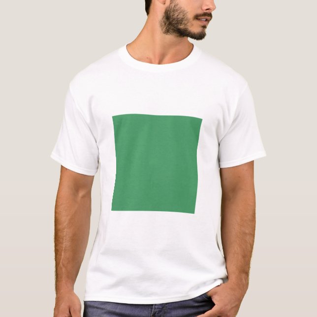 Simple Square - Army Green T-Shirt (Front)