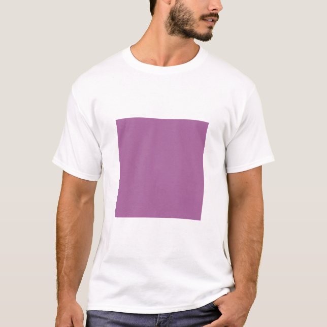 Simple Square - Dusty Plum T-Shirt (Front)