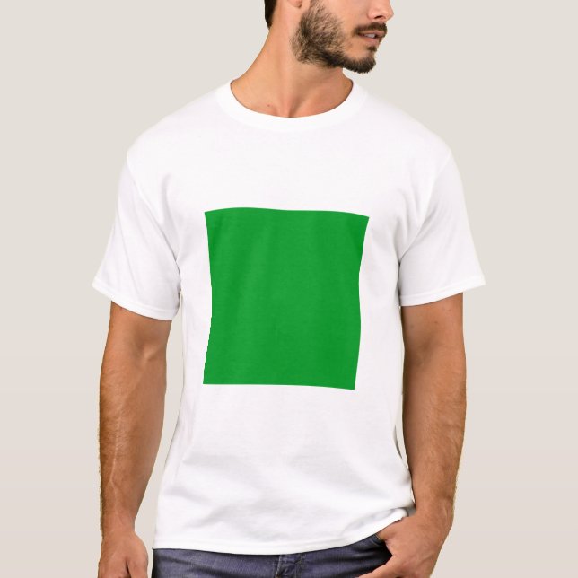 Simple Square - Grass Green T-Shirt (Front)