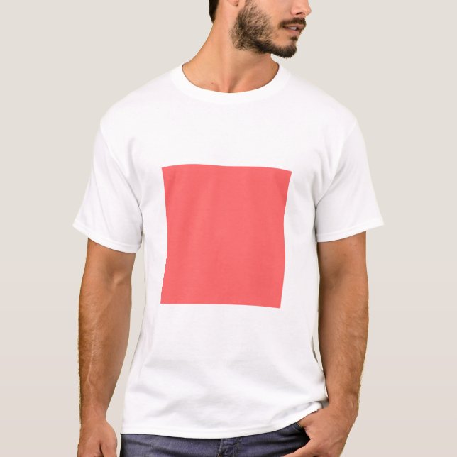 Simple Square - Tropical Pink T-Shirt (Front)