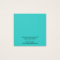 Simple Square White Stud Earring Display Card