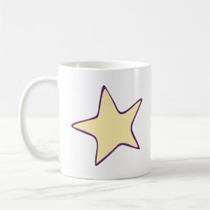 Simple Star Design Coffee Mug