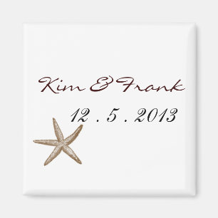 Simple starfish magnet