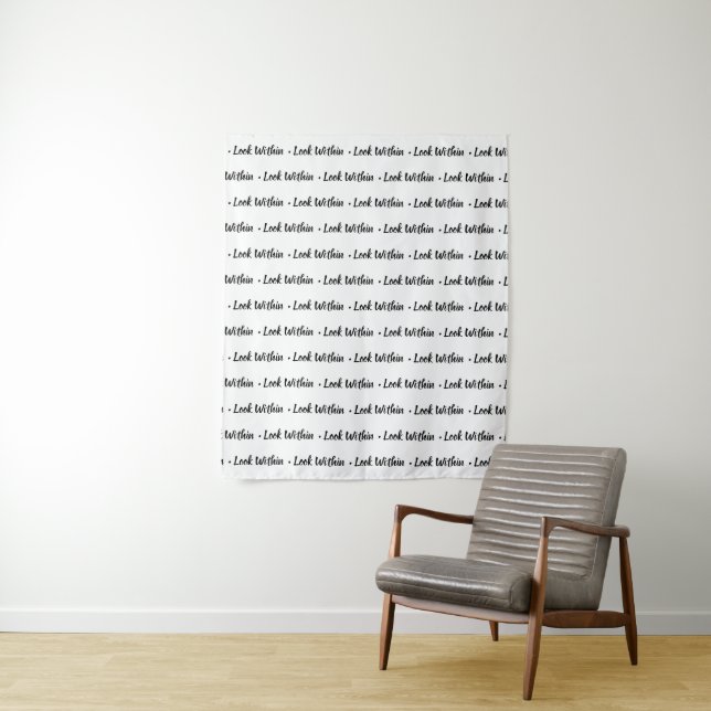 Simple Step and Repeat Look Within Custom Tapestry (In Situ)