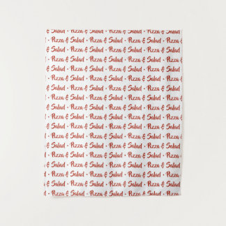 Simple Step and Repeat Small Business Banner Tapestry