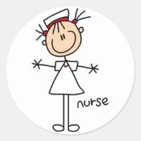 Simple Stick Figure Nurse T-shirts and Gifts