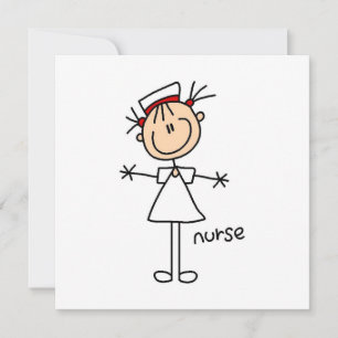 Simple Stick Figure Nurse Tshirts and Gifts