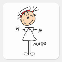 Simple Stick Figure Nurse Tshirts and Gifts