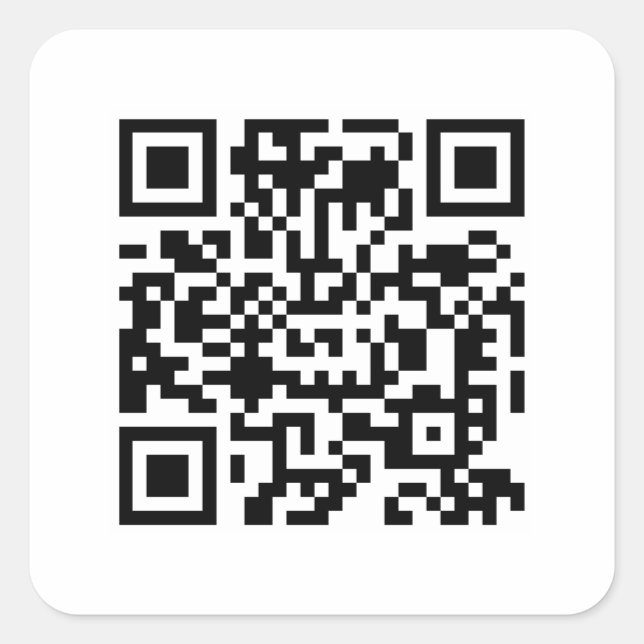 Simple Stickers with QR Code (Front)