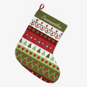 Simple Stitch Stocking