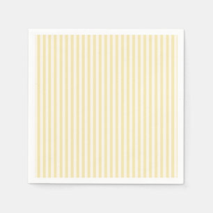 Simple Stripes - Buttercream Napkin