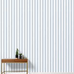 Simple Stripes - Light Blue Wallpaper