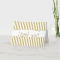 Simple Stripes Pattern - Geometric Gold/White