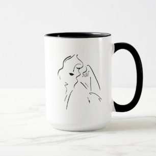 Simple Study - Sketch of a Lady Mug
