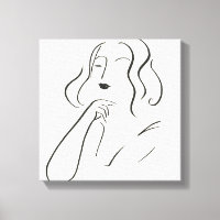Simple Study - Sketch of a Woman