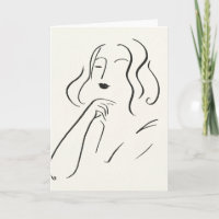 Simple Study - Sketch of a Woman