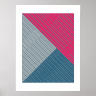 Simple Stylish Lines 2 Poster