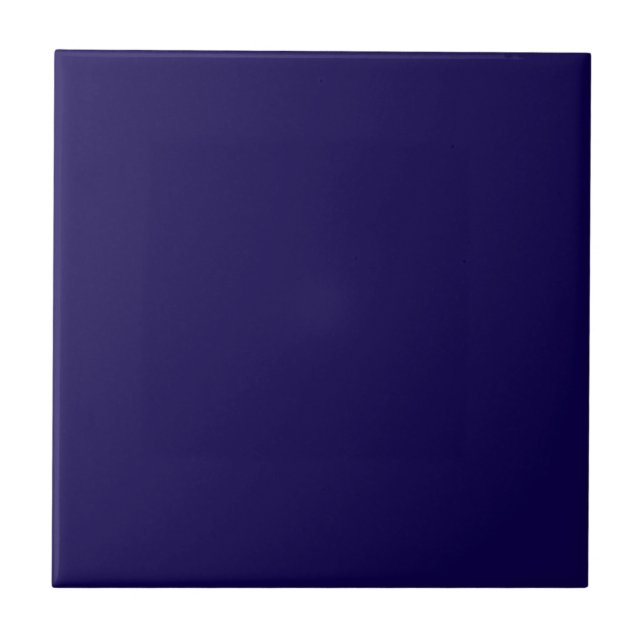 SIMPLE STYLISH MODERN DARK BLUE  TILE (Front)