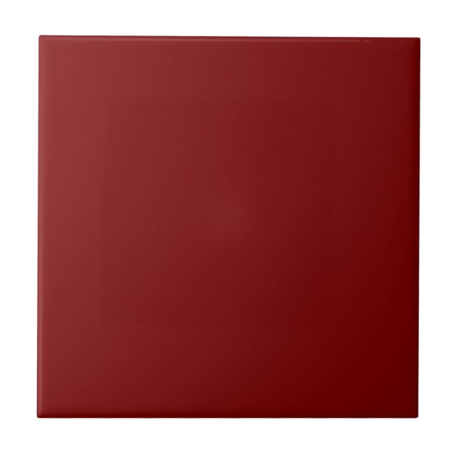 SIMPLE STYLISH MODERN DARK RED SOLID  TILE (Front)