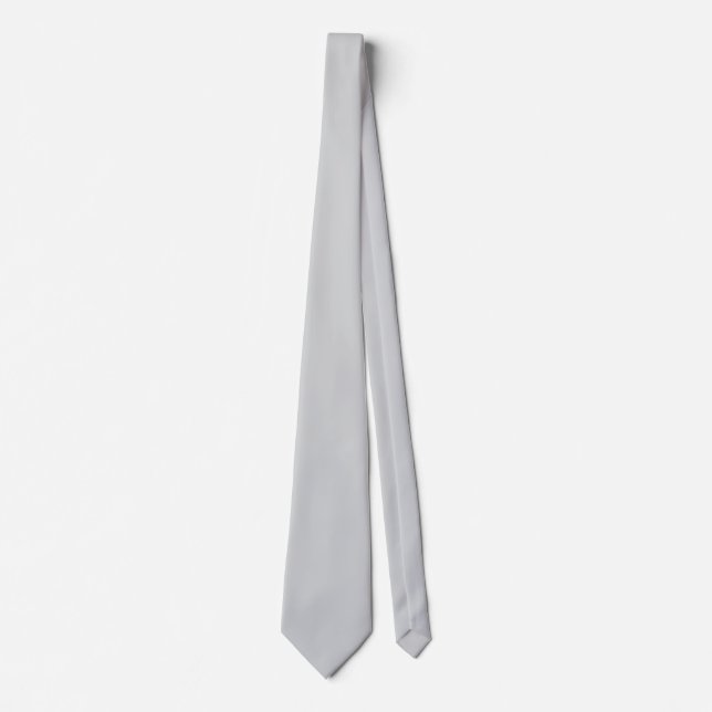 SIMPLE STYLISH MODERN OFFICE GREY NECK TIE (Front)