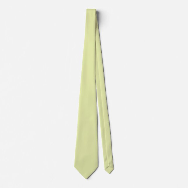 SIMPLE STYLISH MODERN OFFICE NEON GREEN  TIE (Front)