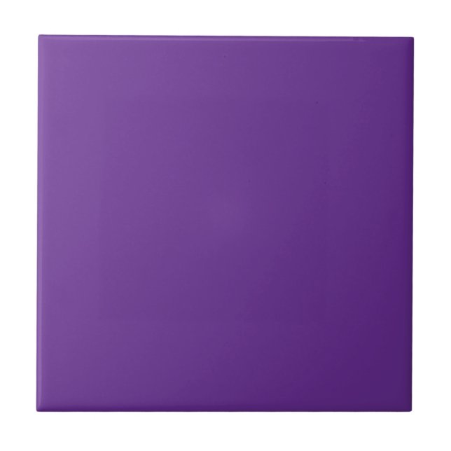 SIMPLE STYLISH MODERN ROYAL PURPLE COLOUR  TILE (Front)
