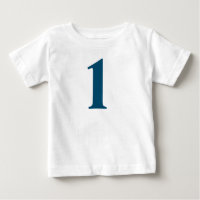 Simple & Stylish number "1"