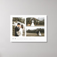 Simple Stylish Wedding Memory Keepsake Photo
