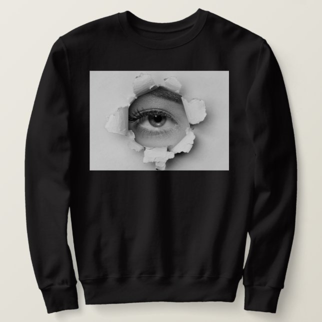 simple sweatshirt with beautiful print (Design Front)