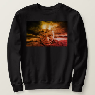 simple sweatshirt with beautiful print